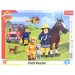 Sam il pompiere: Sempre di guardia 25 pezzi puzzle con cornice - Trefl