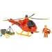 Sam il pompiere: Set di gioco elicottero antincendio Wallaby con luci e suoni, accessori - Simba Toys