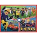 Sam il pompiere puzzle e carte memoria 2 in 1 set - Trefl