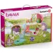 Schleich: Bayala - Casa dei fiori scintillante con unicorni, stalla e lago set di gioco (42455)