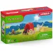 Schleich Farm World – Set da gioco recinto per cuccioli con piccoli animali (42480)