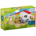 Schleich: Farm World - Ambulatorio veterinario con puledro e animali domestici (42502)