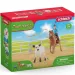 Schleich: Farm World - Set da gioco gara di lazo con cowgirl (42577)