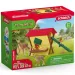 Schleich: Farm World - Set di gioco con mangiatoia per animali del bosco (42658)