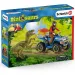Schleich: Fuga in quad dal Velociraptor set (41466)
