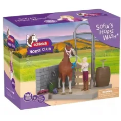 Schleich: Horse Club - Il lavaggio per cavalli di Sofia (42792) immagine 1