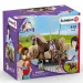 Schleich: Horse Club - Set di gioco Lavaggio di Emily e Luna (42438)