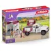 Schleich: Horse Club - Set di gioco Veterinario mobile con rimorchio (42704)