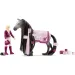Schleich Horse Club: Le Bellezze di Sofia - Set iniziale con Sofia e il cavallo Dusty con criniera pettinabile (42584)