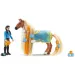 Schleich Horse Club: Le bellezze di Sofia - Set iniziale con criniera pettinabile del cavallo Kim e Caramelo (42585)
