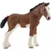 Schleich: Puledro Clydesdale figura (13810)
