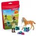 Schleich: Set di addestramento per cavalli di Sarah con puledro Tennessee Walker (42756)