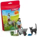 Schleich: Set di lettiera con gatto (42747)
