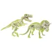 Science&amp;Play: Archeofun T-rex e Triceratops luminosi set da archeologo - Clementoni