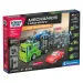 Science &amp; Play: Officina Meccanica - Kit di costruzione Autoarticolato a due piani - Clementoni