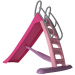 Scivolo Speed con parapetto di sicurezza, colore rosa, 170 cm