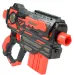 Scorpion Tack Pro: Pistola spara-spugne con proiettili e caricatore, con una portata di tiro di 18 metri