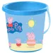 Secchiello per la sabbia con disegni di Peppa Pig - Mondo Toys