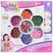 Serie Perline: Set di creazione di gioielli con oltre 100 perline colorate a pois