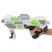 Serie Spaziale: Arma spaziale bianca con supporto, luce e suono 40cm