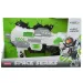 Serie Spaziale: Arma spaziale bianca con supporto, luce e suono 40cm