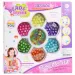 Serie di Perline: Set di perline per creazione di gioielli con oltre 100 perline colorate e scintillanti
