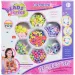 Serie di Perline: Set per creazione di gioielli con oltre 100 perline colorate in forme e colori assortiti