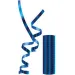 Serpentina blu metallizzato 18 pezzi