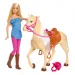 Set Barbie con cavallo e bambola - Mattel
