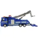Set Polizia: Camion della polizia a retrocarica con luci e suoni in diverse varianti 19cm 1 pezzo