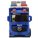 Set Polizia: Camion della polizia a retrocarica con luci e suoni in diverse varianti 19cm 1 pezzo