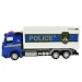 Set Polizia: Camion della polizia a retrocarica con luci e suoni in diverse varianti 19cm 1 pezzo