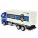 Set Polizia: Camion della polizia a retrocarica con luci e suoni in diverse varianti 19cm 1 pezzo