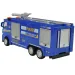 Set Polizia: Camion della polizia a retrocarica con luci e suoni in diverse varianti 19cm 1 pezzo
