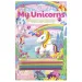 Set creativo per realizzare quadri di sabbia con unicorno scintillante