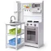 Set cucina ad angolo con cesti in plastica - Woodyland