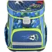 Set da 4 pezzi: zaino ergonomico per la scuola a tema calcio con astuccio.