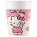 Set da 8 bicchieri di carta Hello Kitty e Kuromi da 200 ml