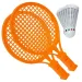 Set da badminton portatile con volano in diverse varianti