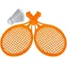 Set da badminton portatile con volano in diverse varianti