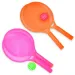 Set da beach tennis color neon con pallina in due varianti