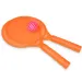 Set da beach tennis color neon con pallina in due varianti