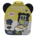 Set da cucina in contenitore a forma di orso con accessori
