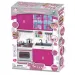 Set da cucina rosa con funzioni