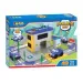 Set da gioco parcheggio della polizia 46 pezzi