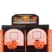Set da gioco per campionato di basket da tavolo a coppie con lanciatore
