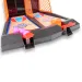 Set da gioco per campionato di basket da tavolo a coppie con lanciatore