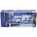 Set da gioco polizia con auto e 2 figure