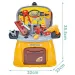 Set da lavoro fai-da-te in sgabello portatile 32x35,5x23 cm