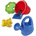 Set da sabbia con secchiello ondulato, 5 pezzi - D-Toys